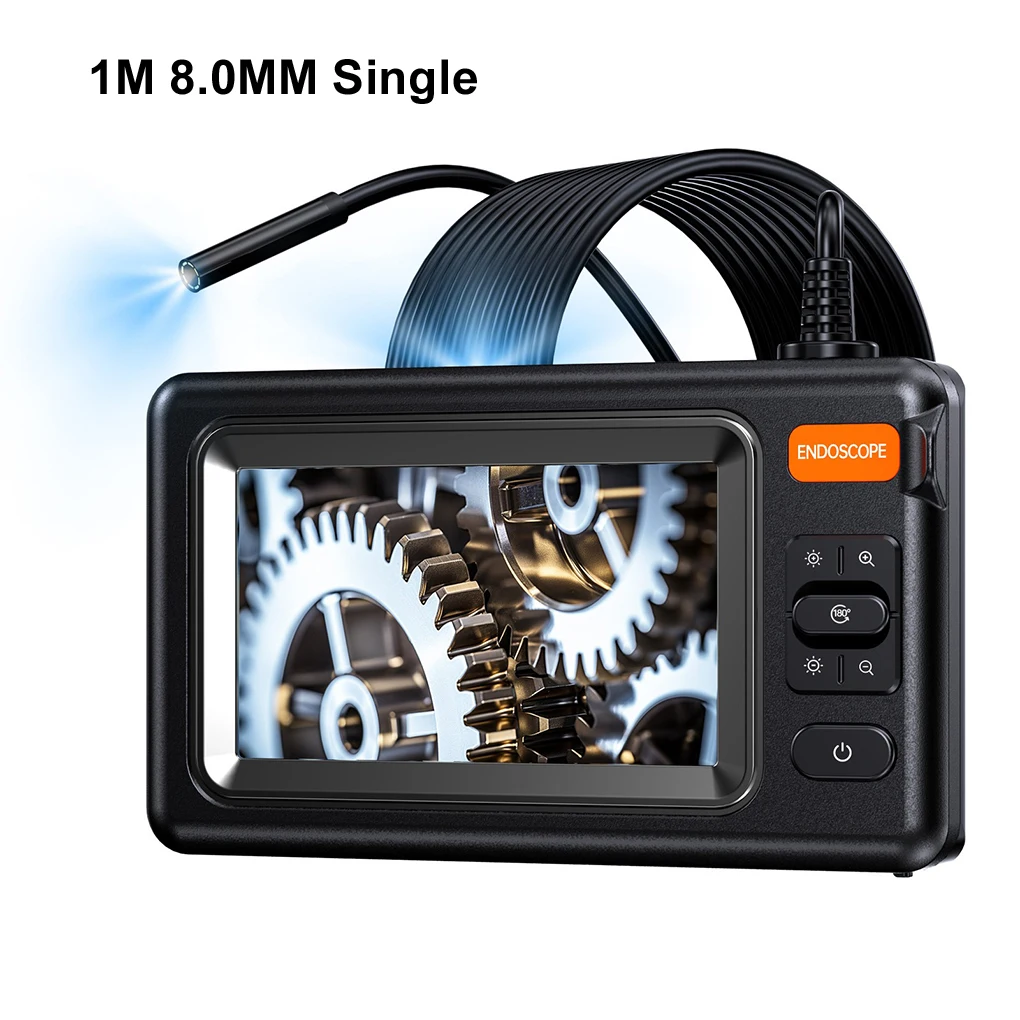 Obiektyw 8 mm z 3-calowym dużym ekranem i zdjęciem 1080P Bateria o dużej pojemności 8 diod LED