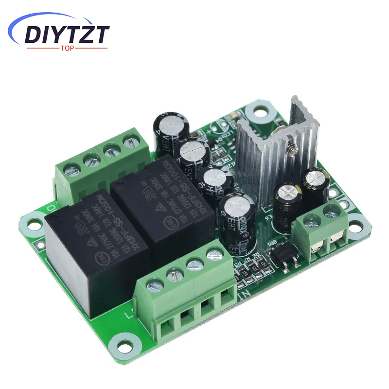 DIYTZT Power amplifier Speaker Protection Board Boot Delay DC Protect Sensitivity adjustable Stereo Amplifier Double Channel