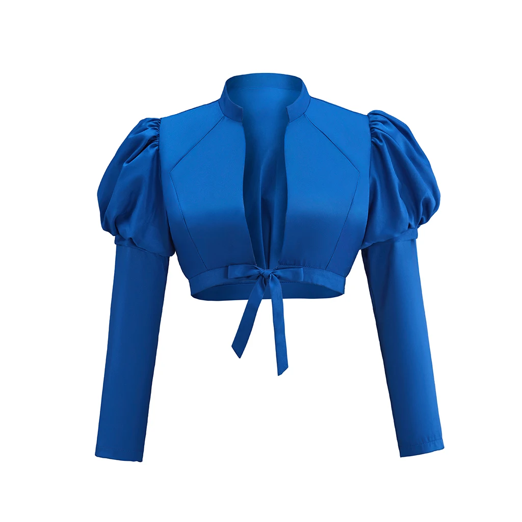 Jaqueta Regency Spencer feminina Jane Austen fantasia vitoriana império cintura casaco curto manga bufante jaqueta bolero cortada