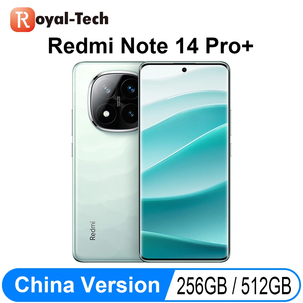 Original Xiaomi Redmi Note 14 PRO+ Plus 5G Smartphone 6.67