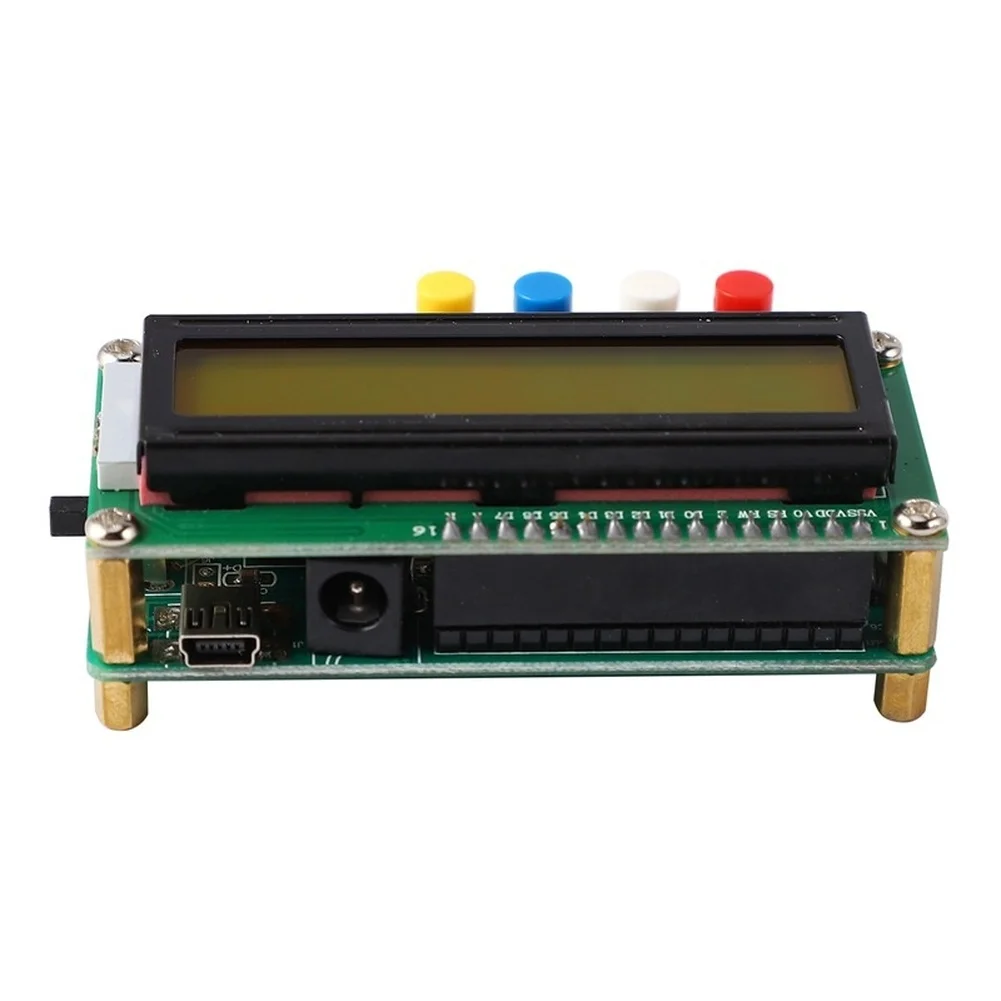 LC100-A Digital L C Meter with LCD Display for Measuring Capacitors 1Pf to 100Mf and Inductors 1Uh to 100H in Electronics