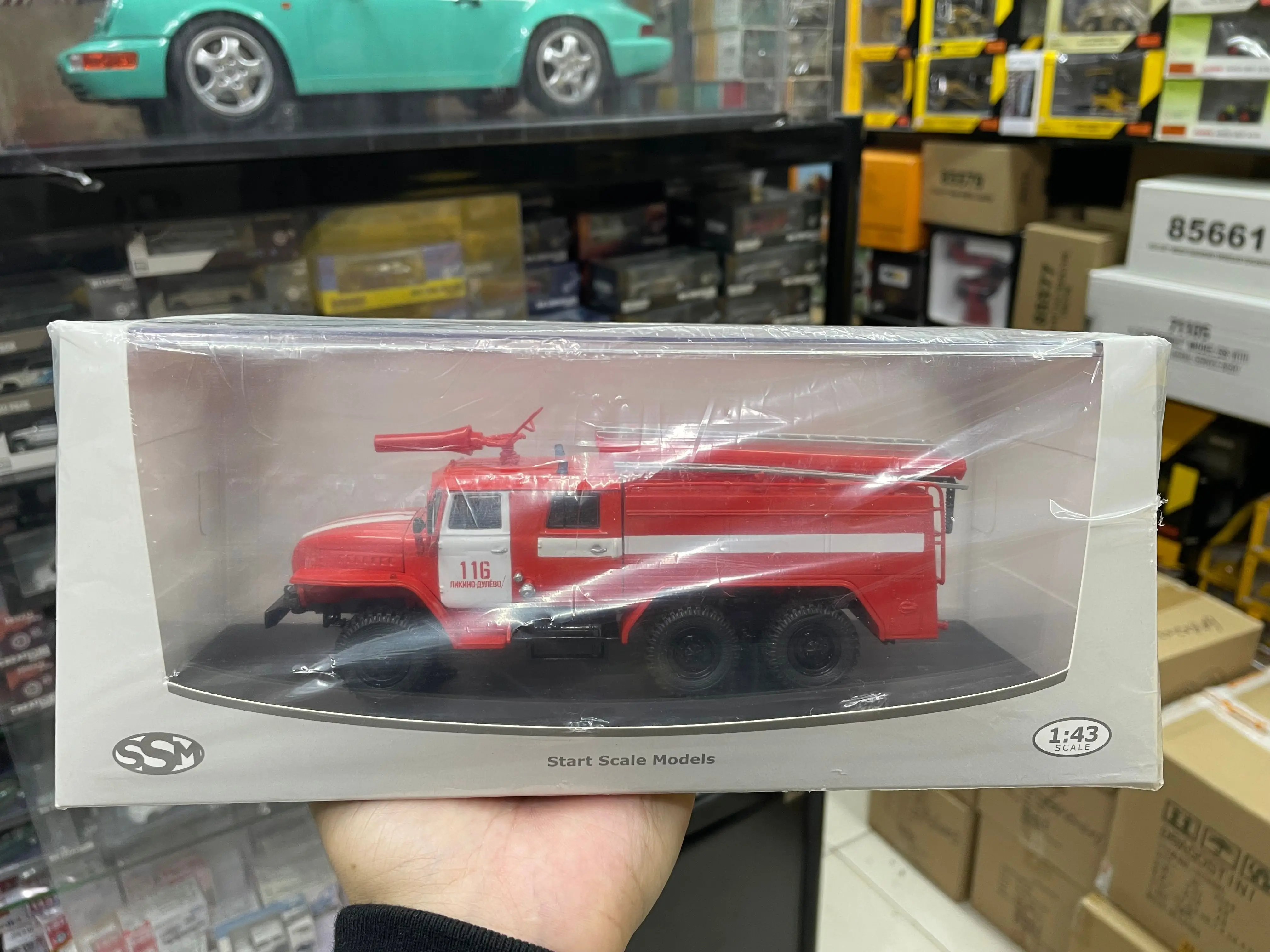 3 Colors!! Start Scale Models SSM 1/43 Scale Die-Cast Model Fire Truck CA2  New in Box