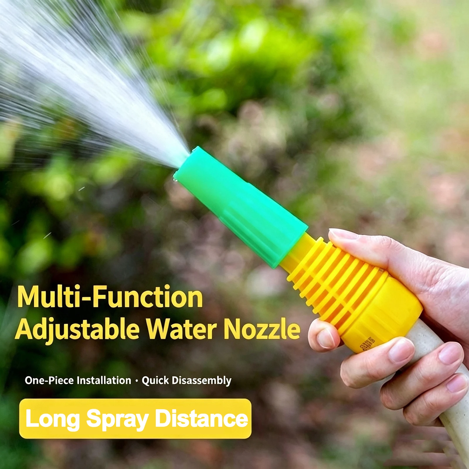 Adjustable Garden Water Nozzle 1/2