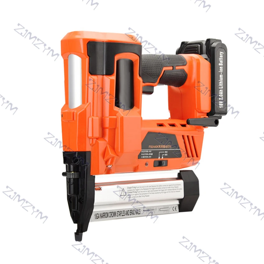 F50/k440 Lithium batterie Dual-Purpose Nagel pistole Wireless Elektro hefter wiederauf ladbare Nagel pistole Heft nagel Holz bearbeitungs werkzeug 18v