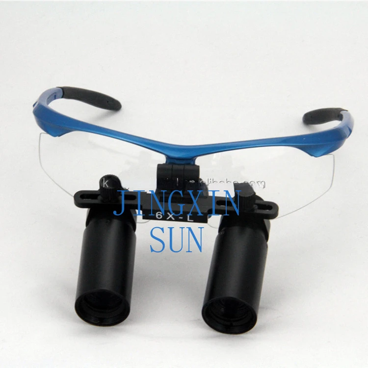 6X binocular optical magnifying glass