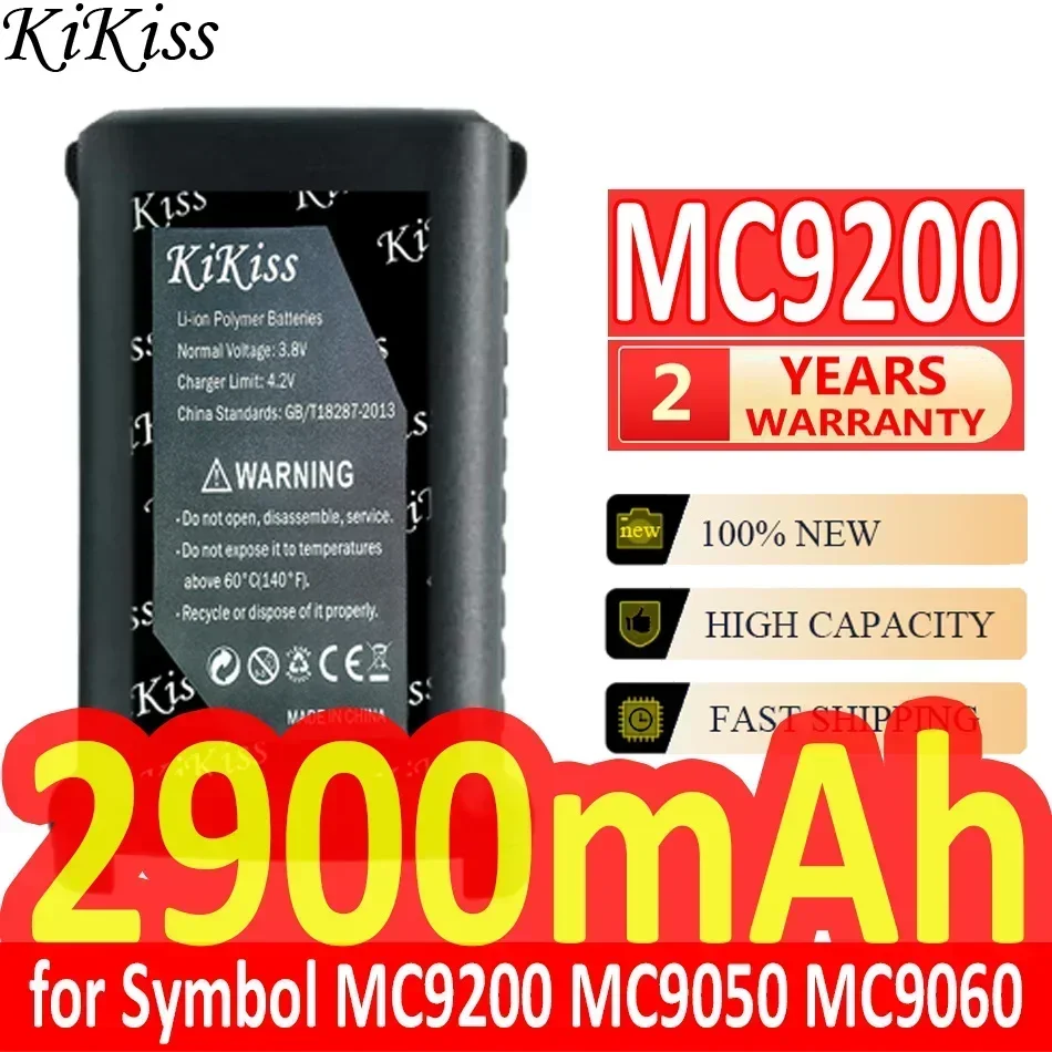 KiKiss Battery 2900mAh for Motorola & Symbol MC9200 MC9000-G/K Series MC9050 MC9060 MC9090 MC9190 MC92N0 Barcode