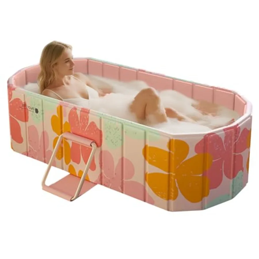 

Porble Foldable Batub FreandinBatub No Insllation Baroom SPA SoakinBa Tub Shower Sll Collsible Hot and Ice Ba for Indoor Outdoo