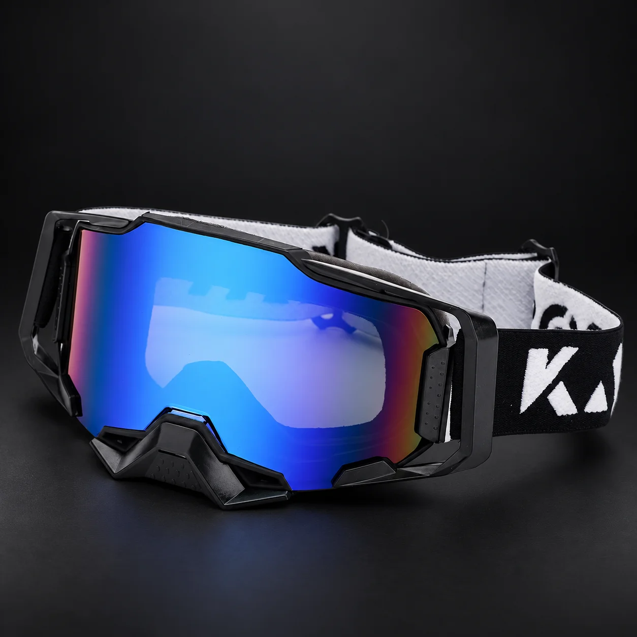 Off-Road Motorcycle Goggles Riding Dust-Proof and Wind-Proof Goggles Ski Downhill Bicycle Multi-Functional Protective Goggles
