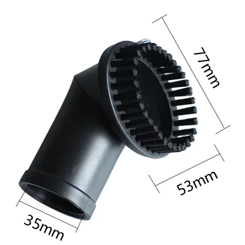 1Pc Flat Suction Nozzle & Sofa Suction Nozzle For Inner Diameter Of 35MM Vacuum Cleaner With 1Pc Round Brush