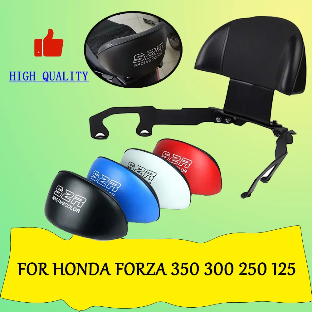 

Новая подушка-спинка для пассажира мотоцикла, заднее сиденье, подголовник для Honda Forza 350 300 250 125 2018-2025 Forza350