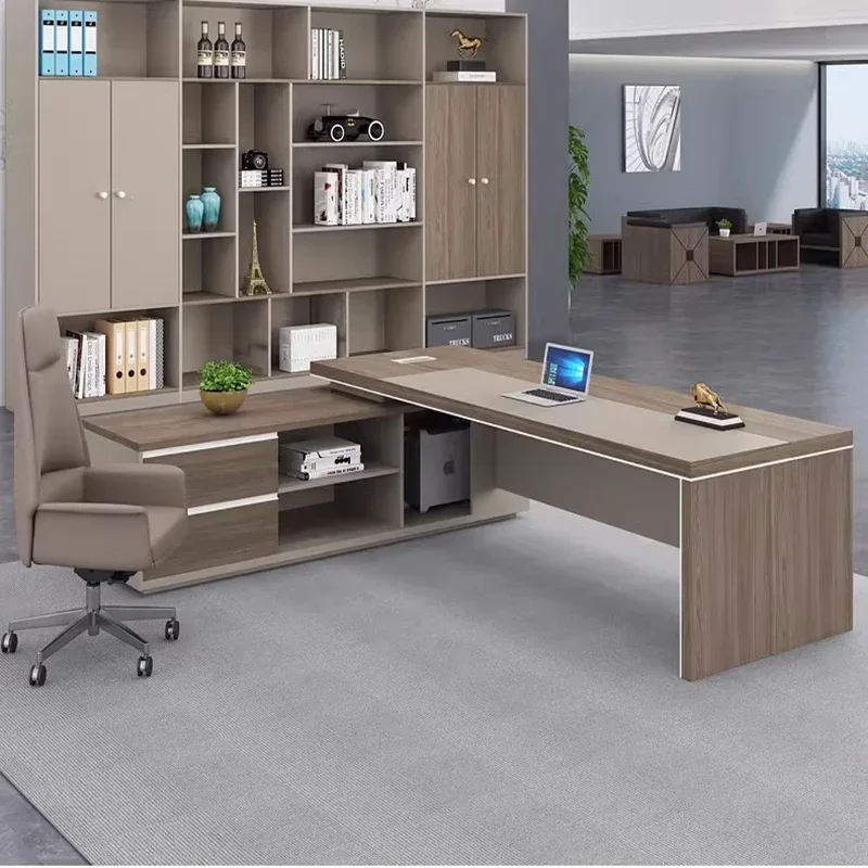 Furniture Room Office Modern Desk Automatic Desks Study Executive Computer Work Organizer Desktop Table Gaming Reading Bedroom