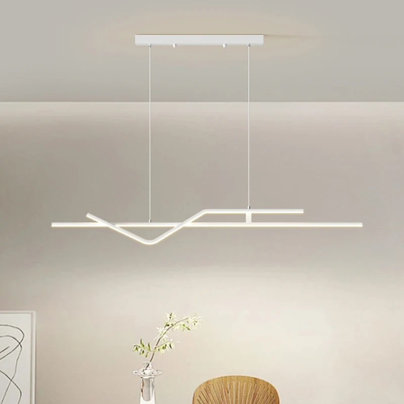 Modern LED Living Room Pendant Lights Hanging Lamp for Dining Table Kitchen Cloakroom Office Home Decor Furniture Minimalist