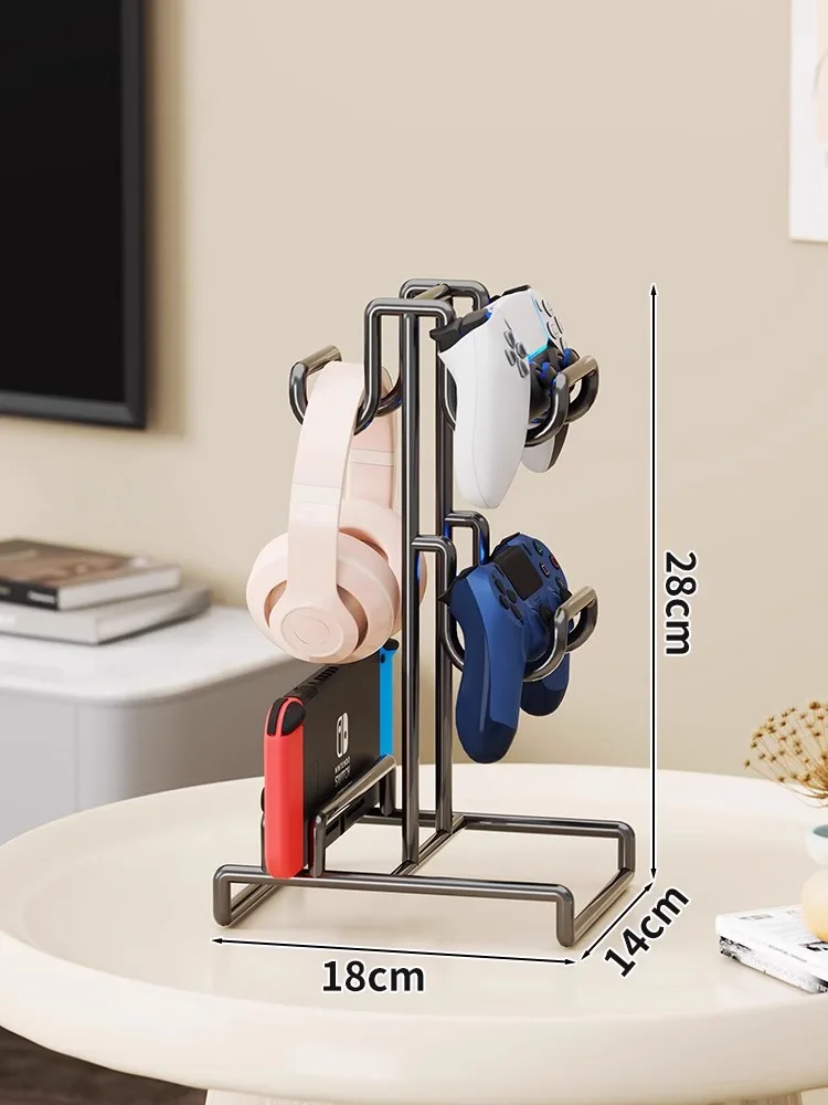 Headphone Stand,Controller Holder for Desk,Earphone Stand Universal Storage Organizer for Headphones/Game Controller/Switch