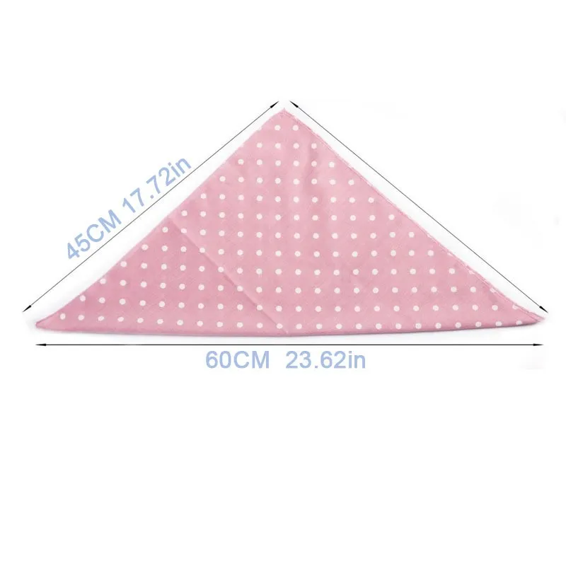 Random 10-piece set, pet dog bandana, dog knit fabric, printed, multiple colors, universal for cats and dogs