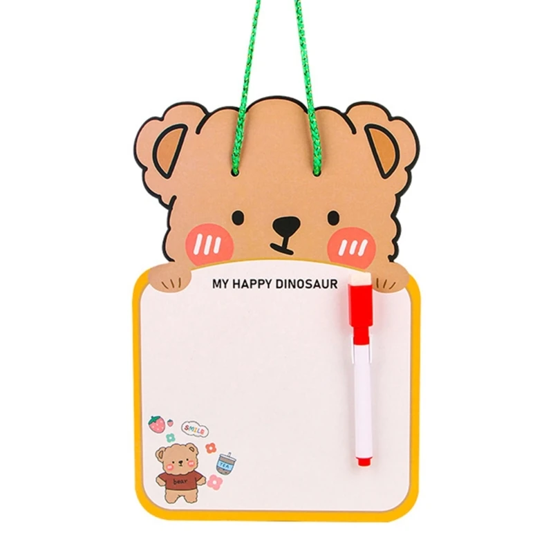 10 조각 양면 화이트 보드 지울 수있는 드로잉 보드 쓰기 보드 화이트 보드