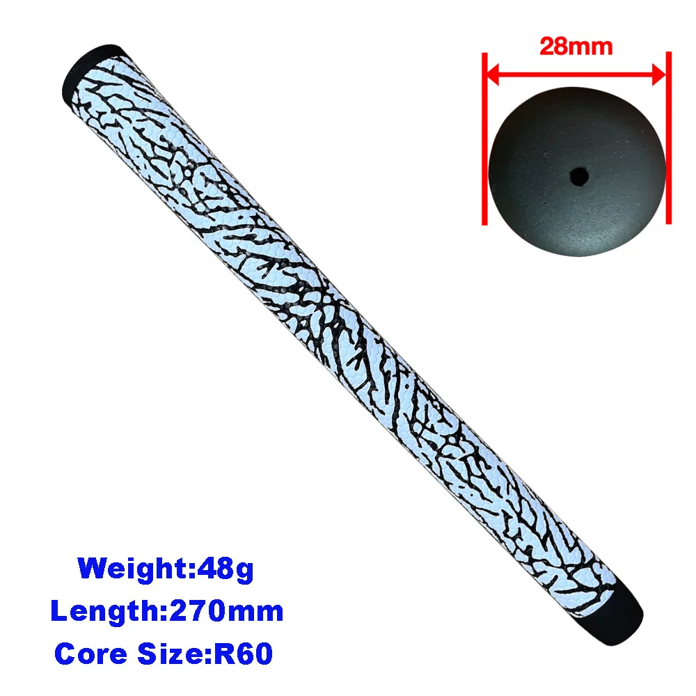 Standard Golf Club Grips Oak Wood Grain Pattern Wear Resistant Anti-Slip Golf Grips