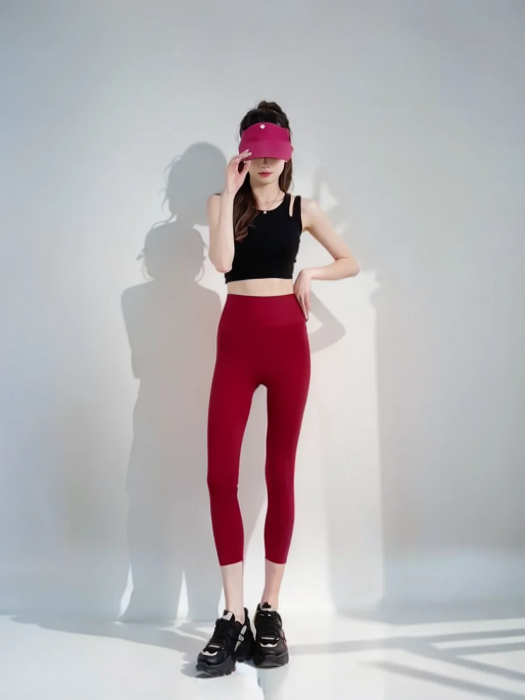 Woman Push Up Leggings -Feel Apparel Tight-Fitting Cute Embroidered Lining Lifted Silky Thick-Look Look  No-Slip Couple