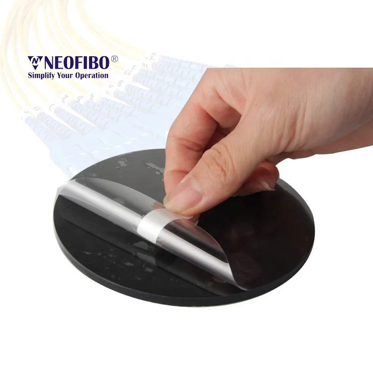 ZNP-127 Self-adhesive Sticky Film Sheet Optical Polishing Rubber Pads Sticky Film Fiber Optic Polishing Film
