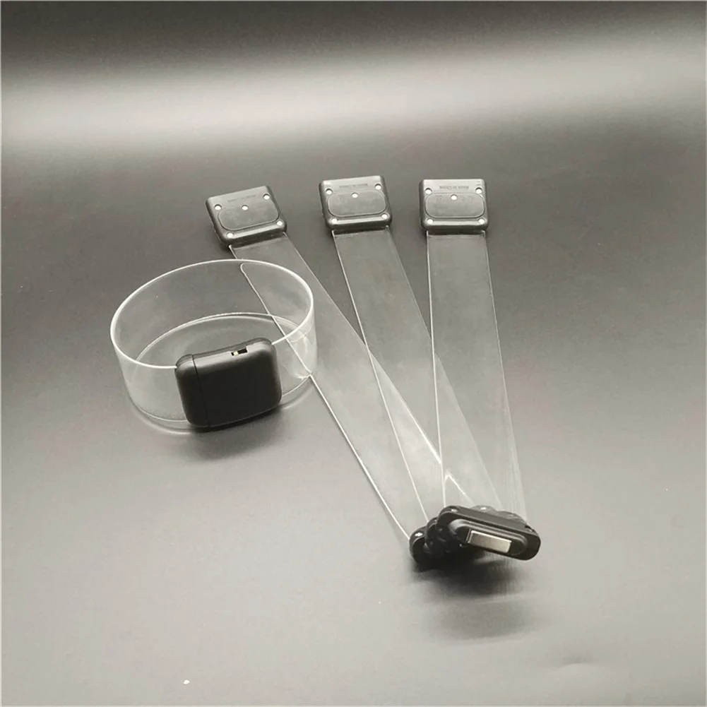 1Pcs LED Battery Light-emitting Bracelet Running Armband Flashing Safety Light Band Magnetic Luminous Warning Safety Light