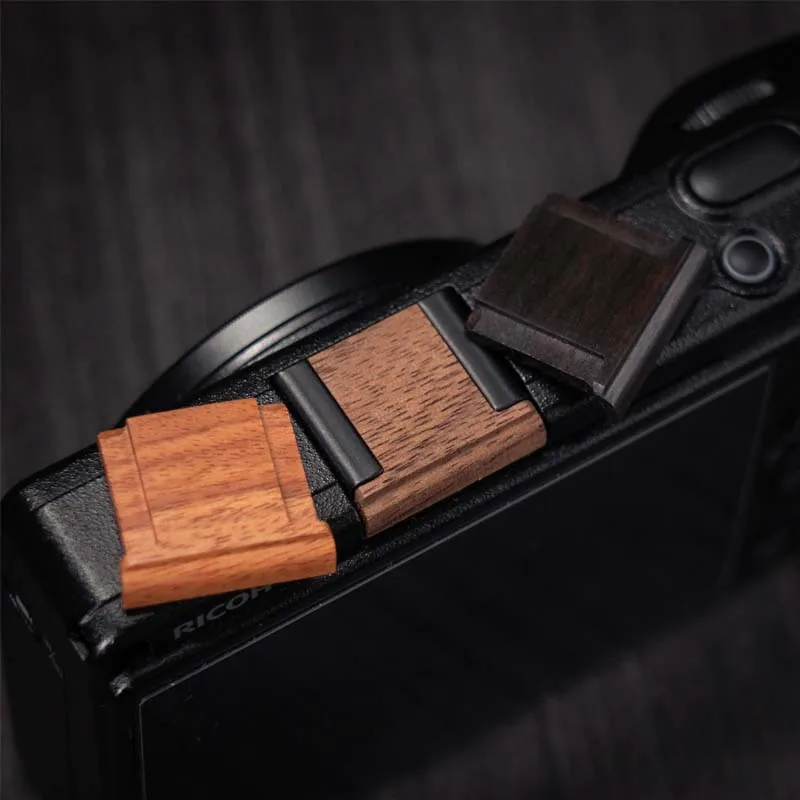 YUWOOD Уютный чехол из цельного дерева, подходит для камеры, чехол для горячего башмака для Ricoh GR4