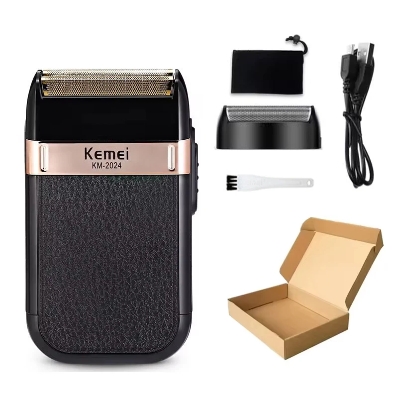 Kemei PG1990A 2371 2024 Set Professionele Elektrische Haarkapper USB Oplaadbaar Draadloze Haartrimmer Baardtrimmer voor Heren