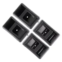 1 Juego de tirador de puerta Interior delantera trasera izquierda derecha de plástico apto para Toyota Hilux Vigo 1988-2004