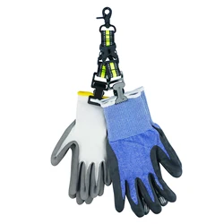 MELOTOUGH Quick Relase Glove Holder Clip for Work Gloves Firefight glove Strap Alligator Clip Glove Holder