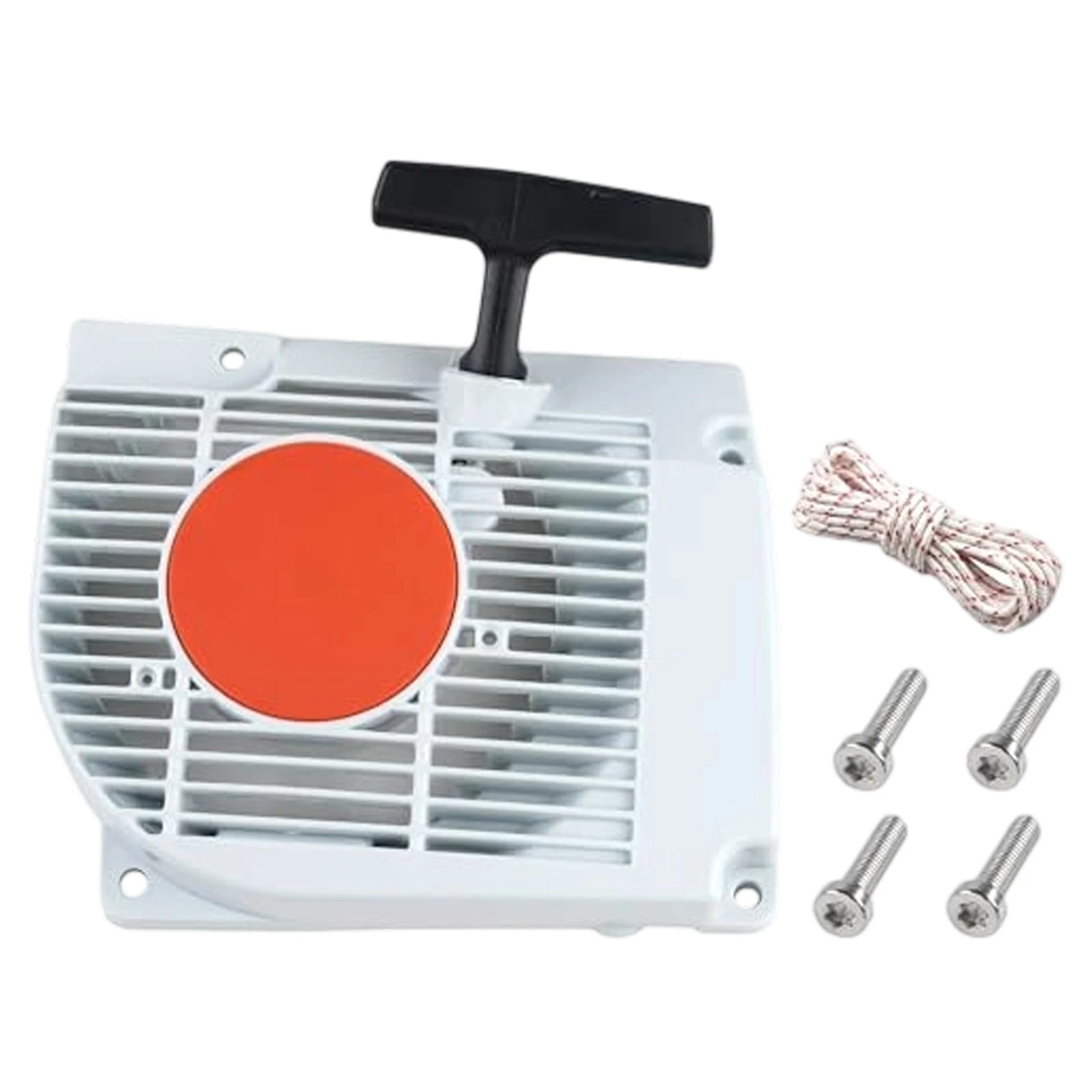 6pcs Recoil Starter Assembly Set for For Chainsaws 029 039 MS290 MS310 MS390 Includes Starter Unit and Hardware