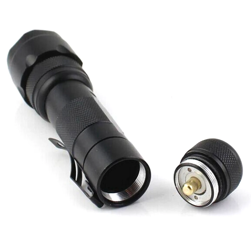 Super Bright LED Tactical Hunting Torch Flashlight T6 L2 Waterproof 18650 Outdoor Lighting Light with Gun Mount headlight