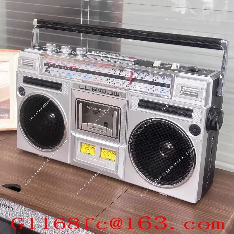 Retro Cassette Player, Classic Music, Vintage Stereo Tape Player, Bluetooth U
