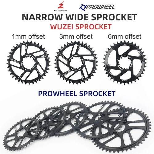 MTB bicicleta de montaña 1/3/6MM Offset 30T/32T/34T/36T/38T/40T corona plato de bicicleta para 11/12S NX XX XO GX piezas de manivela