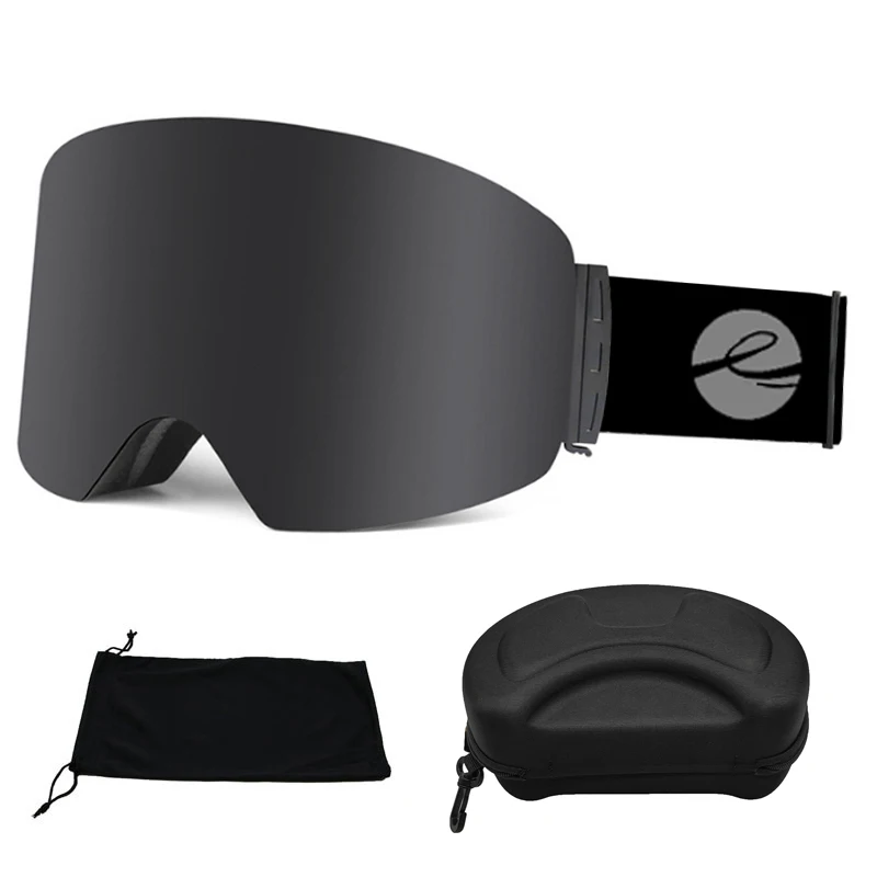 

Лыжные очки LOCLE OTG, маска для сноуборда для мужчин и женщин, лыжные очки, противотуманные, цилиндрические, UV400, очки для мотоцикла, снегохода, для взрослых