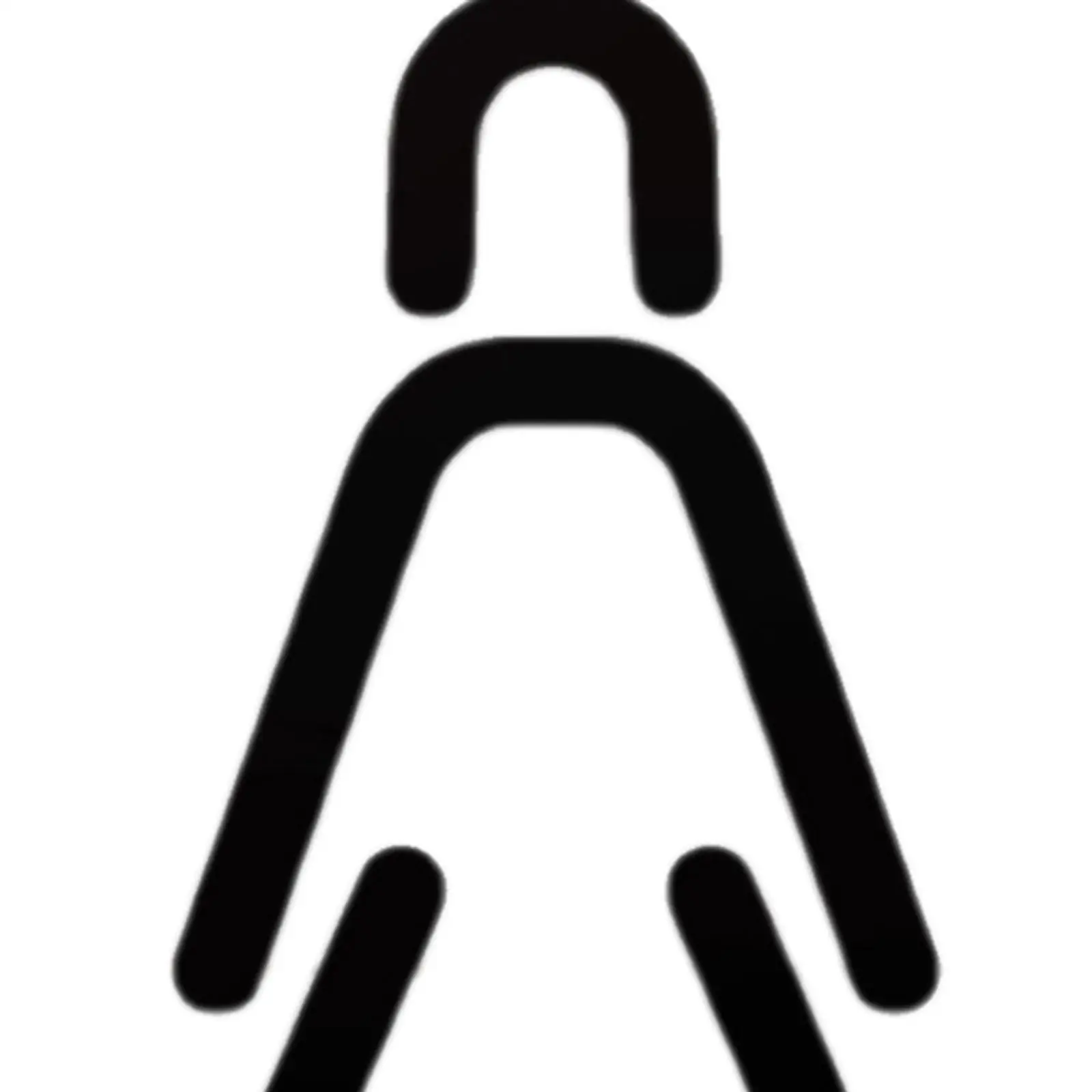 Man and Woman Toilet Sign WC Stickers Restroom Sign Toilet Symbol Sign for Shop image 5