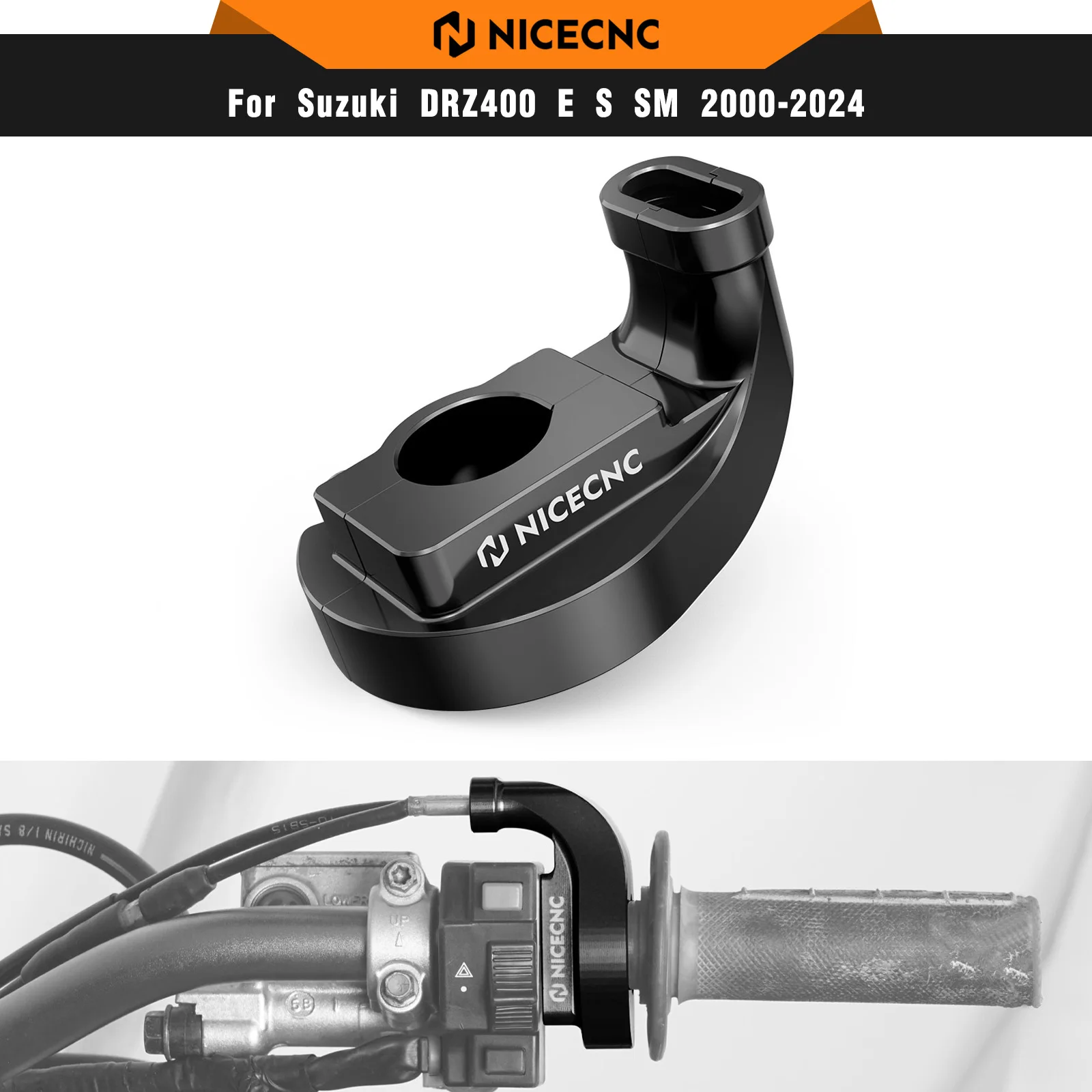 

For Suzuki DRZ400 DRZ400E DRZ400S DRZ400SM DRZ 400 E DRZ 400 S DRZ 400 SM 2000-2024 Motorcycle Control Throttle Housing Base
