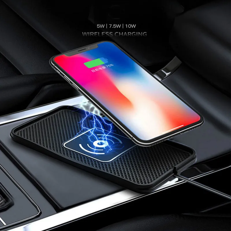 

Car Wireless Charger Stand for IPhone 13 Pro Max Mini Samsung S9 Fast Charging Wireless Charger for Apple Smart Phone Charge