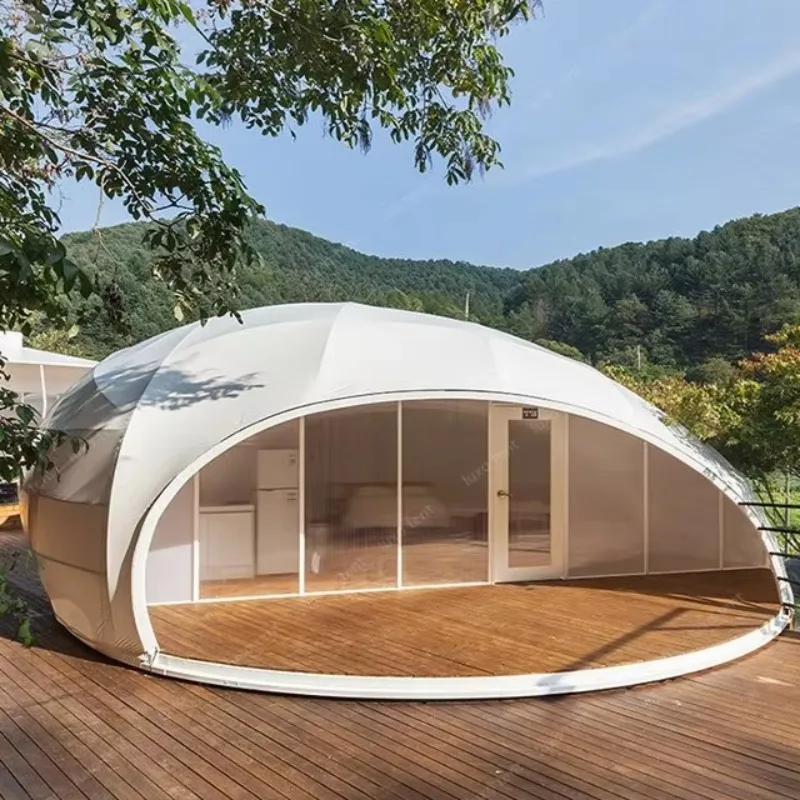 

Luxury dew drop shape, prefabricated high-end clamps, hotel house tent