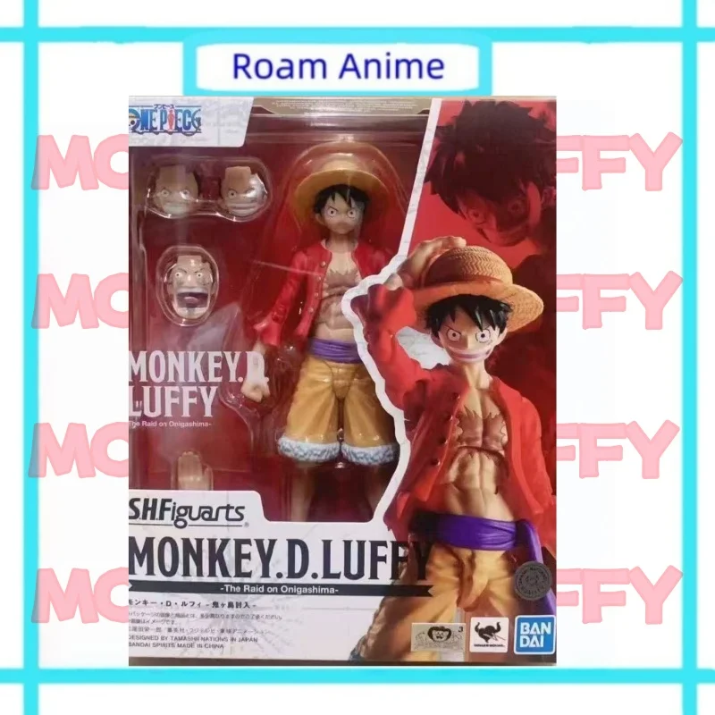 ฟิกเกอร์อนิเมะแบนได SHF โมนกี้.ดี.ลูฟี่ ของเล่นแอ็คชั่นฟิกเกอร์ ของขวัญสำหรับเด็ก ของสะสม โมเดลตกแต่ง ของแท้