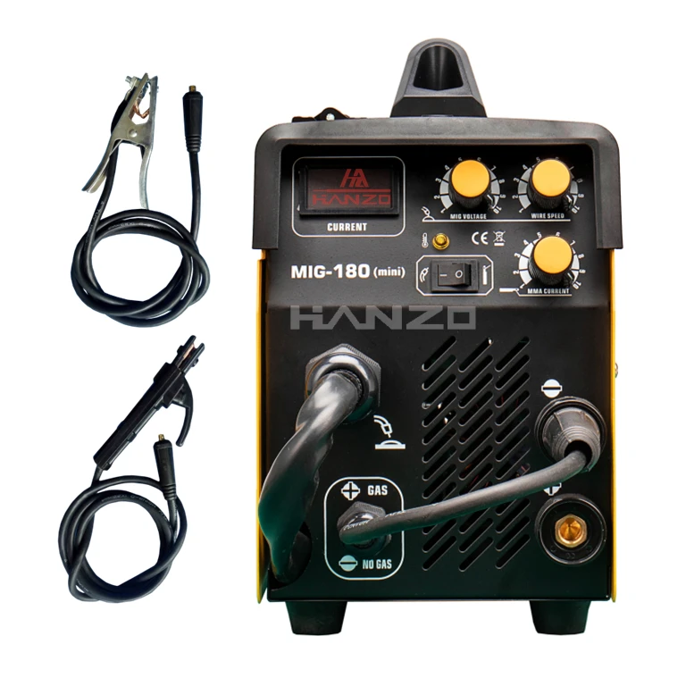 Aluminum welding double pulse 200 amp welder 3 in 1 mma flux weld mig welders machine