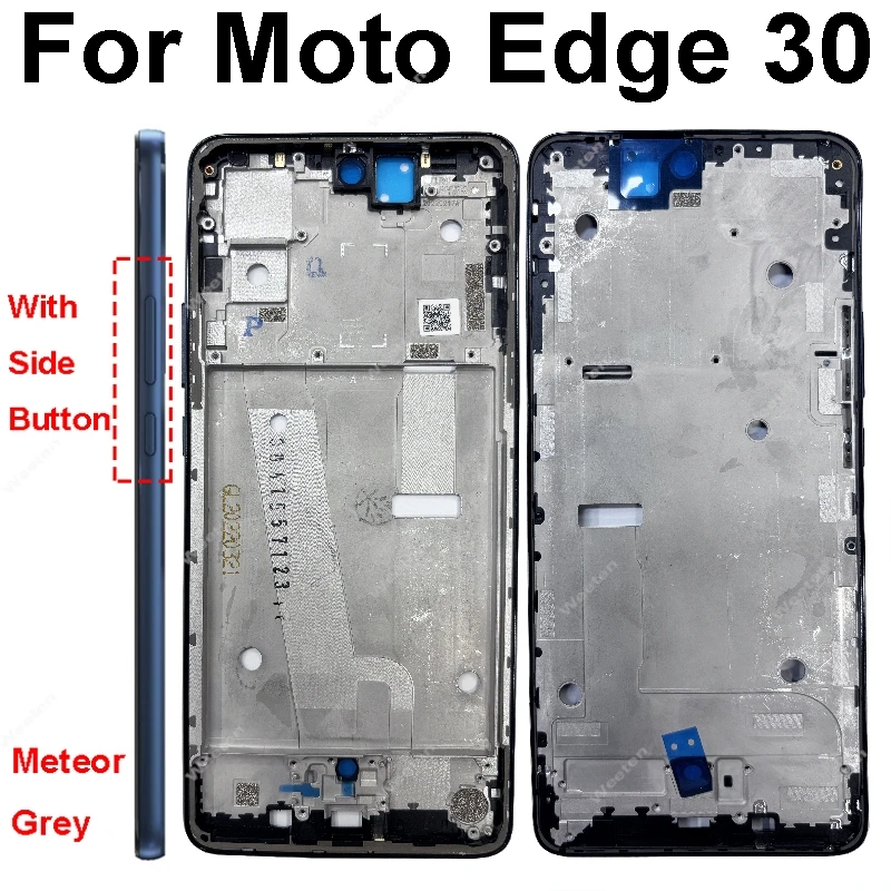 Środkowa ramka do Motorola MOTO Edge 30 Neo 30 Pro 30 Fusion XT2245-1 XT2201-1 Obudowa środkowej ramki Ramka przednia LCD Części ramki — zdjęcie produktu 5