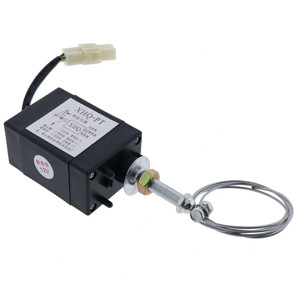 

Solenoid Valve Advanced 12V Solenoid XHQ PT Valve Engine Stop Solenoid Electric Throttle with Temperature Resistance