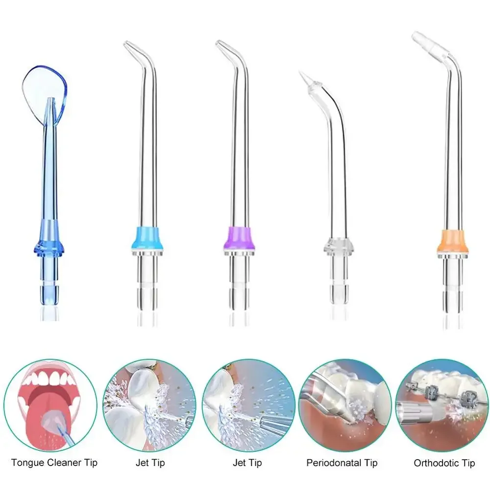 Portable Dental Water Flosser, USB Rechargeable, Waterproof, Teeth Cleaner