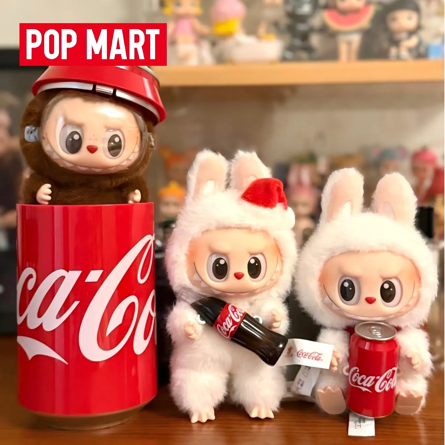 

POP MART LABUBU THE MONSTERS COCA-COLA Series Vinyl Face Blind Box Toys Mystery Box Mistery Caixa Action Figure Surprise Gift