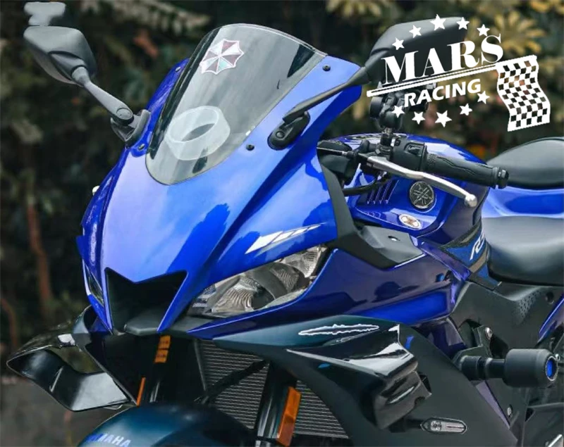 For YAMAHA YZF-R1 R1M YZF-R3 YZF-R25 R3 R25 2019-2024 Motorcycle Downforce Naked Forntal Spoilers Aerodynamic Wing Deflector