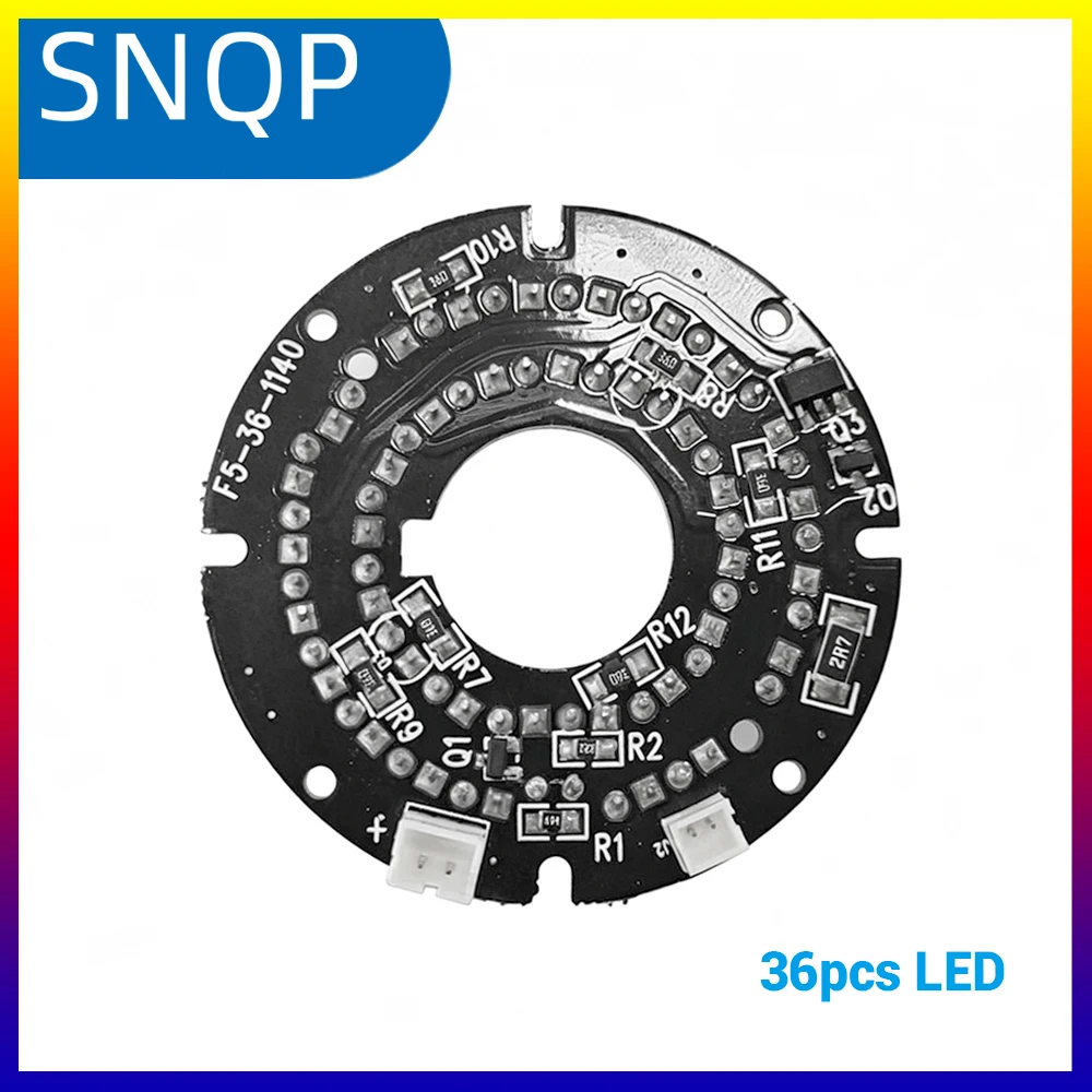 IR Infrared LED Board 850nm 36pcs LEDs Round Plate IR Illuminator Board Bulb For CCTV Security Camera