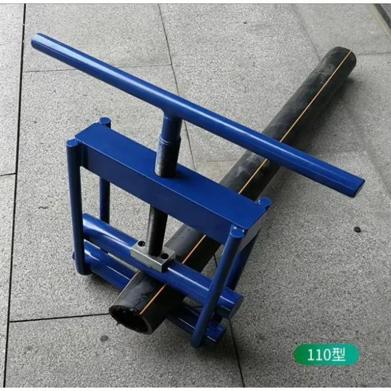 Industrial Grade 63mm Plastic Pipe Squeezer Tool Manual  Hand Clamp OEM Customizable