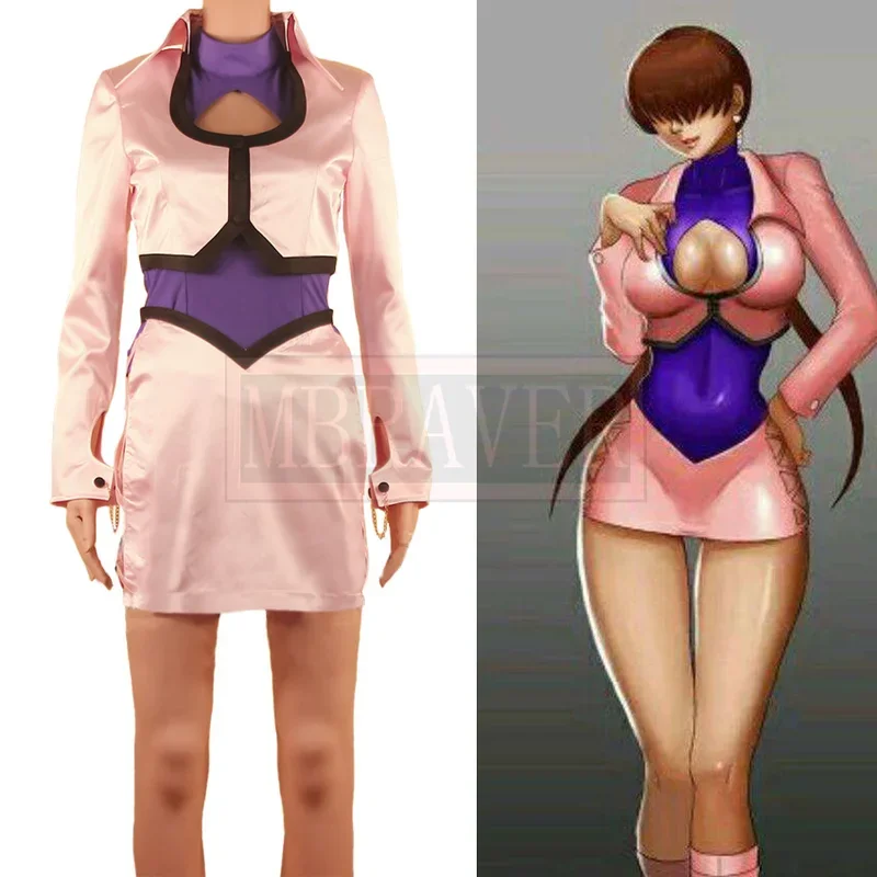 

The King Of Fighters KOF Shermie Christmas Party Halloween Uniform Outfit Cosplay Costume Customize Any Size