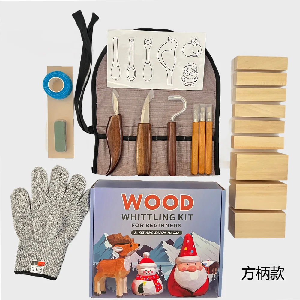 Carving Knife Gift Box Set 21-Piece Woodworking Carving Knives Set for Wood Shaping Artist Craftman Woodworking Tools Knife