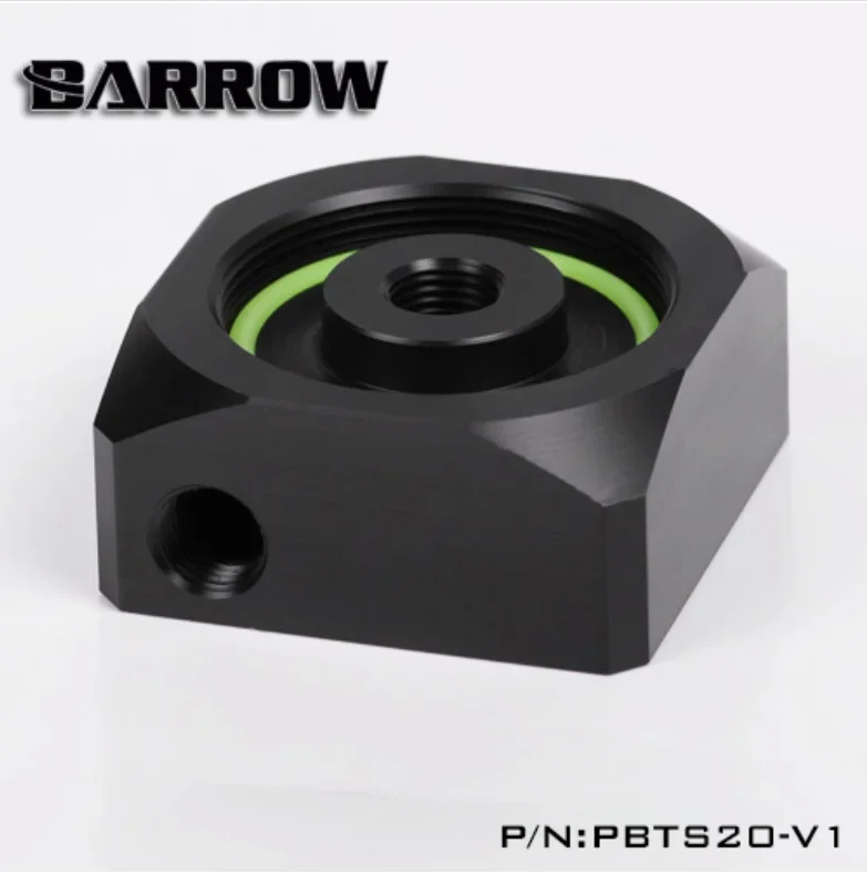 

Barrow PBTS20-V1, PMMA / Acrylic / POM water pump cover for DDC serise pump computer water cooling