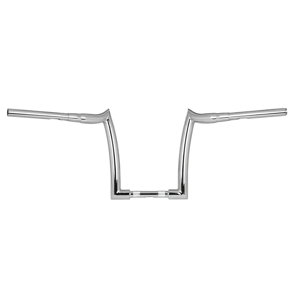 Motorcycle Accessories 14'' Rise Handlebar Motor Chrome Ape Hanger Fit For Harley Touring Softail