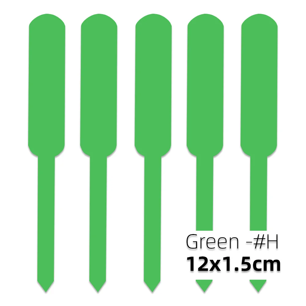 Nieuwe Tuin Plant Tags Waterdichte Plastic Etiketten Kwekerij Markers Bloempotten Zaailing Teken Mark DIY Tuin Decor Gereedschap